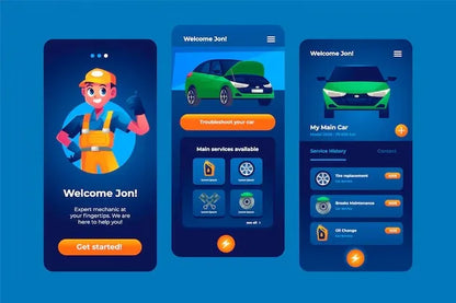 Advanced Car Repair & Maintenance Software with Mobile App Integration & Smart Admin Panel