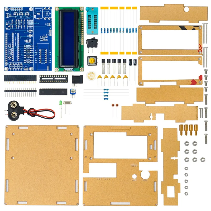 Transistor Tester DIY Kit Can Replace A Multimeter For Electronic Measurements Such As Resistance And Inductance-AT64