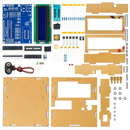 Transistor Tester DIY Kit Can Replace A Multimeter For Electronic Measurements Such As Resistance And Inductance-AT64