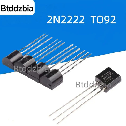 50/100PCS Transistor Kit 2N2222 TO92 NPN 30v 800MA Transistors Electronic kit