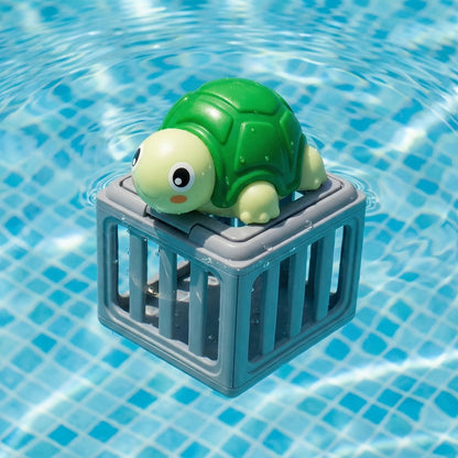 Kids Pool Diving Toys with Fish Box Floating Animals Water Swimming Dive Pool Game for Boys Girls Fun Outdoor Beach Party Gifts
