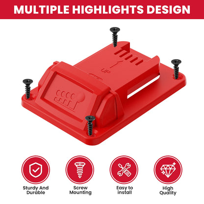 5Packs Tool Holders for Dewalt 20V 12V Drill Tool Mount Fit For Milwaukee M18 Tools
