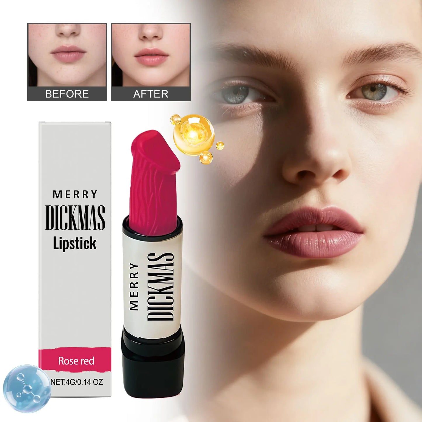 Secret Party Christmas Lipstick Long Lasting Matte Shimmer Silky Smooth Velvet Lipstick High Rendering Women Makeup Cosmetic