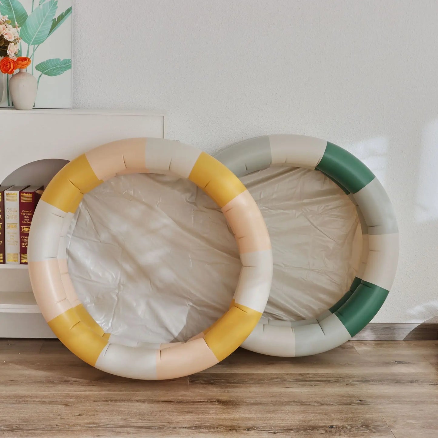 Ins Baby Inflatable Swimming Toys Outdoor Paddling Pool Infant Pool Round Children Swim Room Bath Pool Swimming Ring Gifts bébé