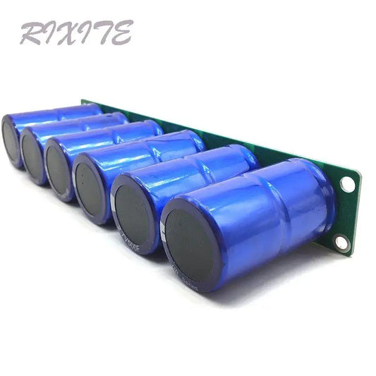 Farad Capacitor 2.7V 500F 6 Pcs/1 Set Super Capacitance With Protection Board Automotive Capacitors