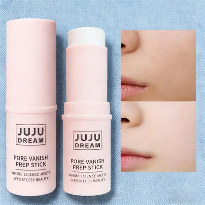 Pore Minimizing Primer Stick Hydrating Concealer All Skin Types Portable Travel Makeup Essential Flawless Base