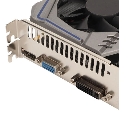 Graphics Card 128BIT GDDR5 PCI Express2.0 Double Fan Desktop PC Computer Discrete Gaming Graphics Card Double Fan Graphics Card