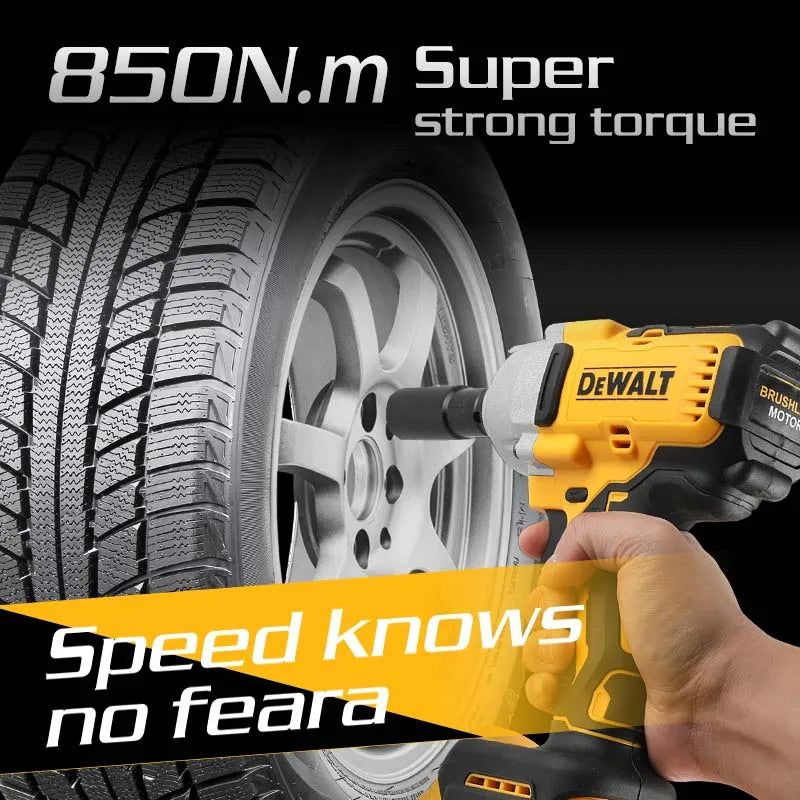 DEWALT DCF900 Impact Wrench 1/2" Inch High Torque With Hog Ring Anvil 20V Brushless Cordless Wrench Dewalt Power Tools