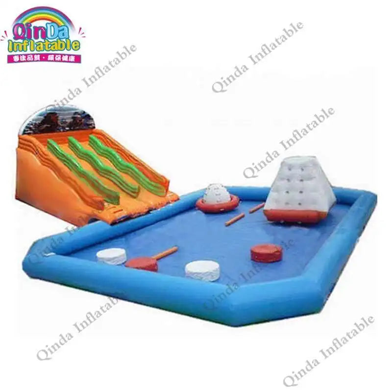 8x8x0.65m Children Inflatable Sand Pool, Large Inflatable Swimming Pool For Water Park