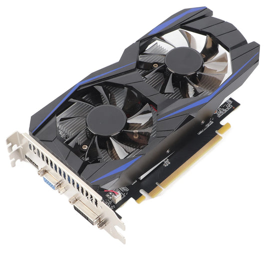 Computer Graphics Card Good Performance Low Noise Graphics Card Small Size 128bit  Bit Width for Dual Fan Desktop Computer