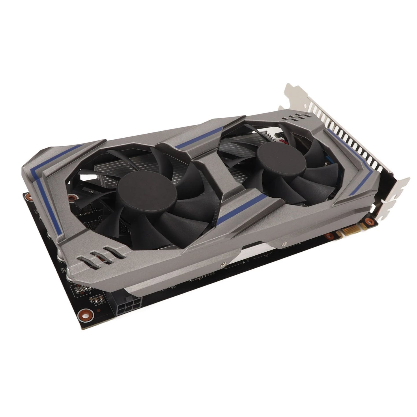 Graphics Card 128BIT GDDR5 PCI Express2.0 Double Fan Desktop PC Computer Discrete Gaming Graphics Card Double Fan Graphics Card