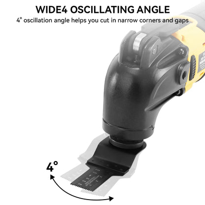 20000OPM Brushless Oscillating Multi Tools 6Gear Function Tool Electric Saw Trimmer Shovel Woodworking for DeWalt 18V Battery