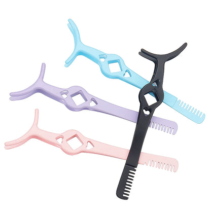 1Pcs False Eyelash Tweezer Eye Lash Applicator Comb Makeup Tools Auxiliary Curler Mink Eyelashes Extension Professional Tweezers