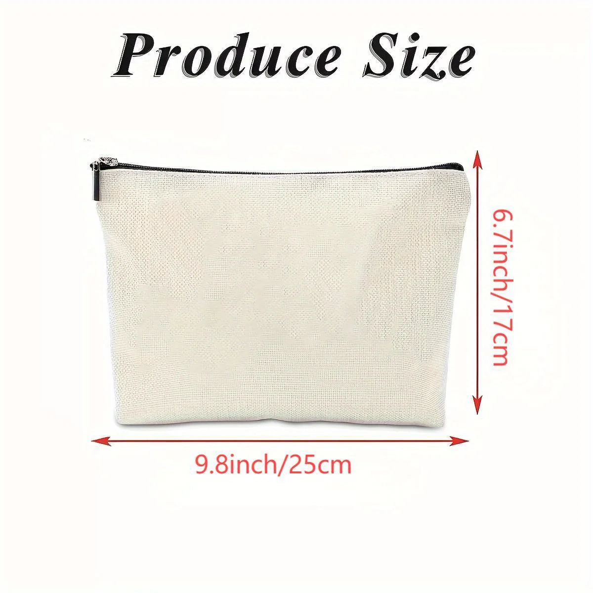 A Lemon-patterned makeup bag - cute multifunctional zipper pouch for women, jewelry storage bag