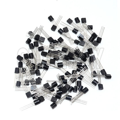 50/100PCS Transistor Kit 2N2222 TO92 NPN 30v 800MA Transistors Electronic kit
