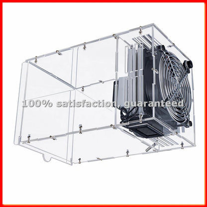 Micro-Refrigerator DIY Electronic Kit Semiconductor, Refrigeration Power Supply Mini Refrigerator-A31R