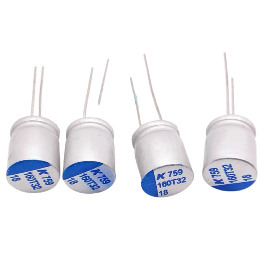 1pcs/lots Solid State Capacitors 160V18UF 160T3218 kEMET Volume 10mmX12mm For computer motherboards IC Electronic components