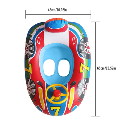 Baby Swimming Pool Float for Kids Child Pool Toys Inflatable Pool Swimming Float Car Air Mattress Beach Party Pool Accessories