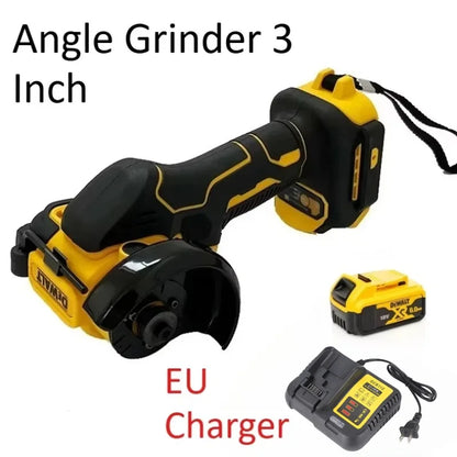 DEWALT 20V Cordless  Angle Grinder Cutting Machine Grinding Polishing Machine Electric Diamond Cutting Grinder Power Tools