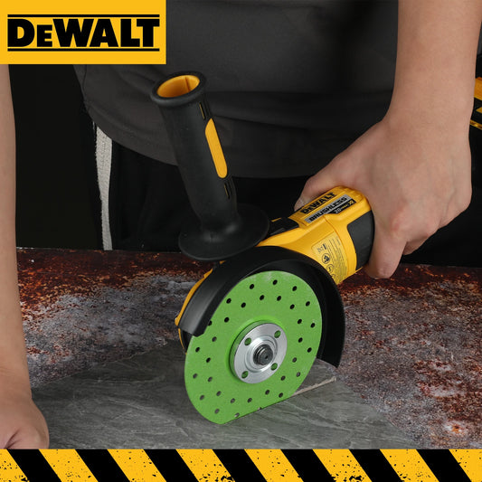 DEWALT DCG409 20V Brushless Cordless Angle Grinder: 125mm Rechargeable Portable Cutting & Polishing Power Tool