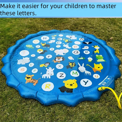 Water Fun toys outdoor water splash pad PVC inflatable swimming pool pad outdoor lawn play pad water amusement splash pad