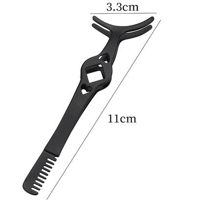 1Pcs False Eyelash Tweezer Eye Lash Applicator Comb Makeup Tools Auxiliary Curler Mink Eyelashes Extension Professional Tweezers
