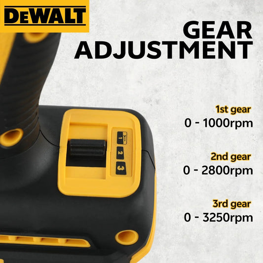Dewalt DCF860 Brushless Electric Drill Screwdriver Cordless Compact Drill / Driver Rechargeable Upgraded drills Power Tools