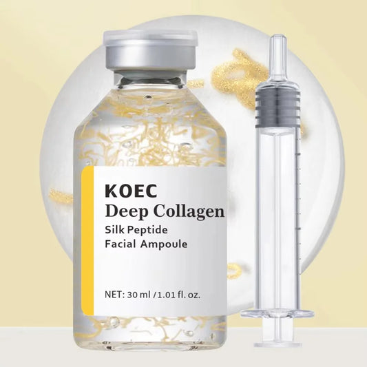 Peptide Intensive Lifting Ampoule Deep Collagen Face Firming Moisturizing Serum Glass Skin Tightening Hydration Korean Skincare