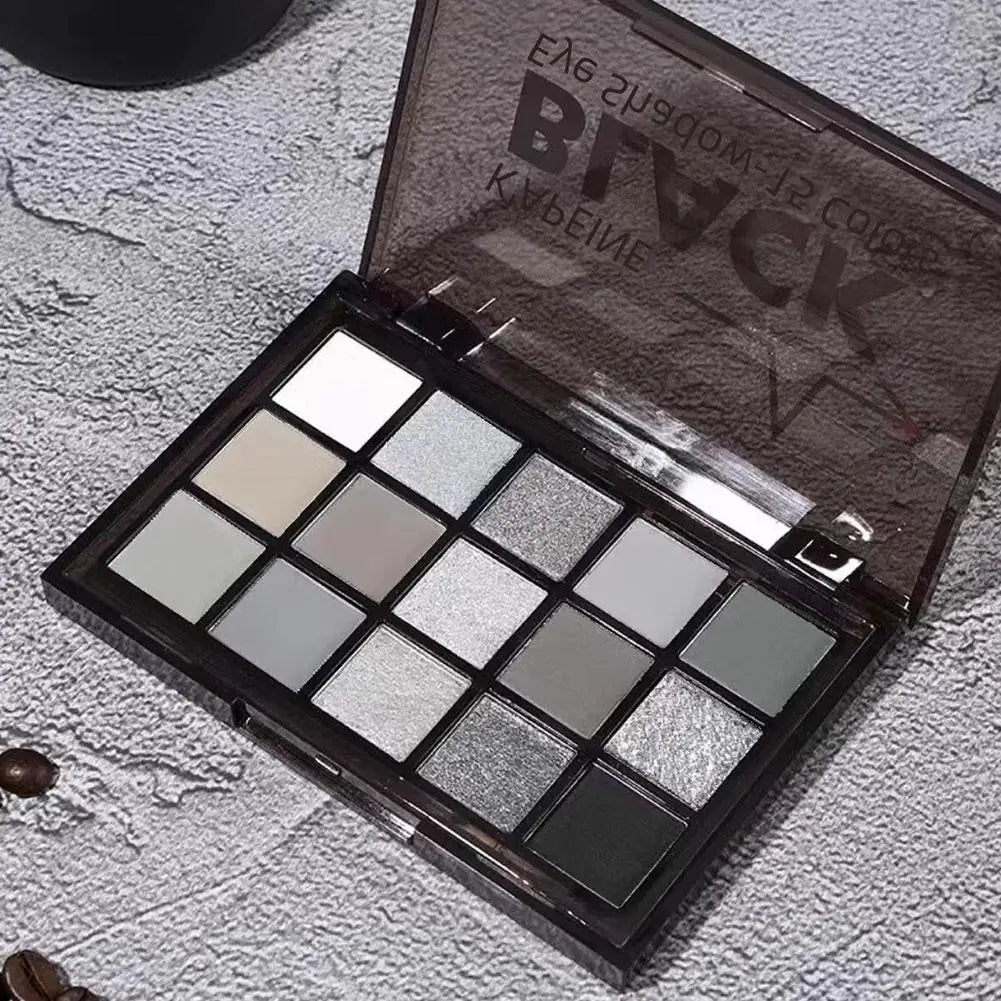 15 Colors Sexy Eyeshadow Palette Wild Dark Night Shadow Cosmetics Long Lasting Pearlescent Smoky Makeup Portable Safe 2026