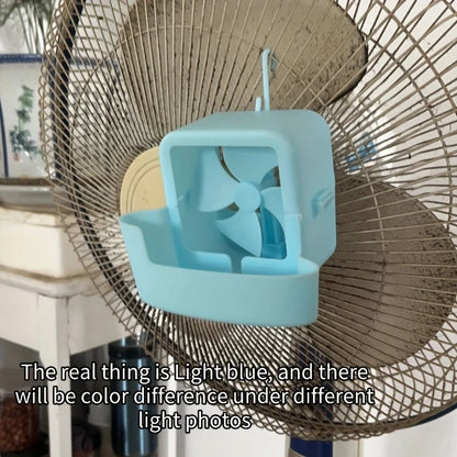 Zero-Power Portable Cooling Fan, Water Circulation Cooler with Hook Mount for Summer Heat Relief Outdoor Home Accessories
