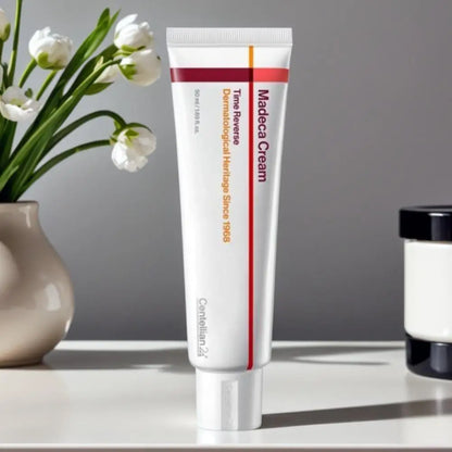 Korea Madeca Cream Time Reverse Moisturizer Long Lasting Hydration Dry Skin Daily Skincare Barrier Repair Reduce Wrinkles Lift
