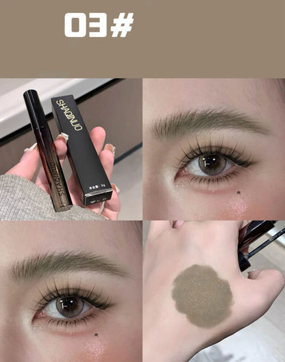 Natural Dyeing Eyebrow Cream Waterproof Berry Pink Brown Tint Eyebrow Mascara Eyes Makeup Long-lasting Brow Enhacer Gel Cosmetic