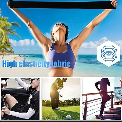 Summer Cooling Arm Sleeves Flexible Design Moisture-wicking Function