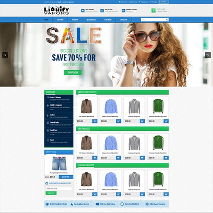 Website Design & Website Development Mobile Responsive Custom Online Selling CMS WordPress Theme & Template Web Builder Software