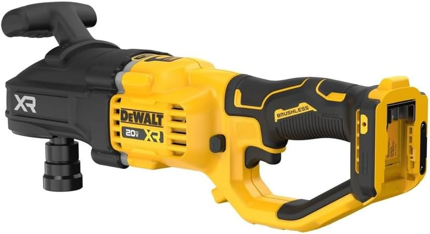 DEWALT 20V MAX* XR Brushless Cordless 7/16 In. Quick Change Compact Stud & Joist Drill (Tool Only) (DCD447B)