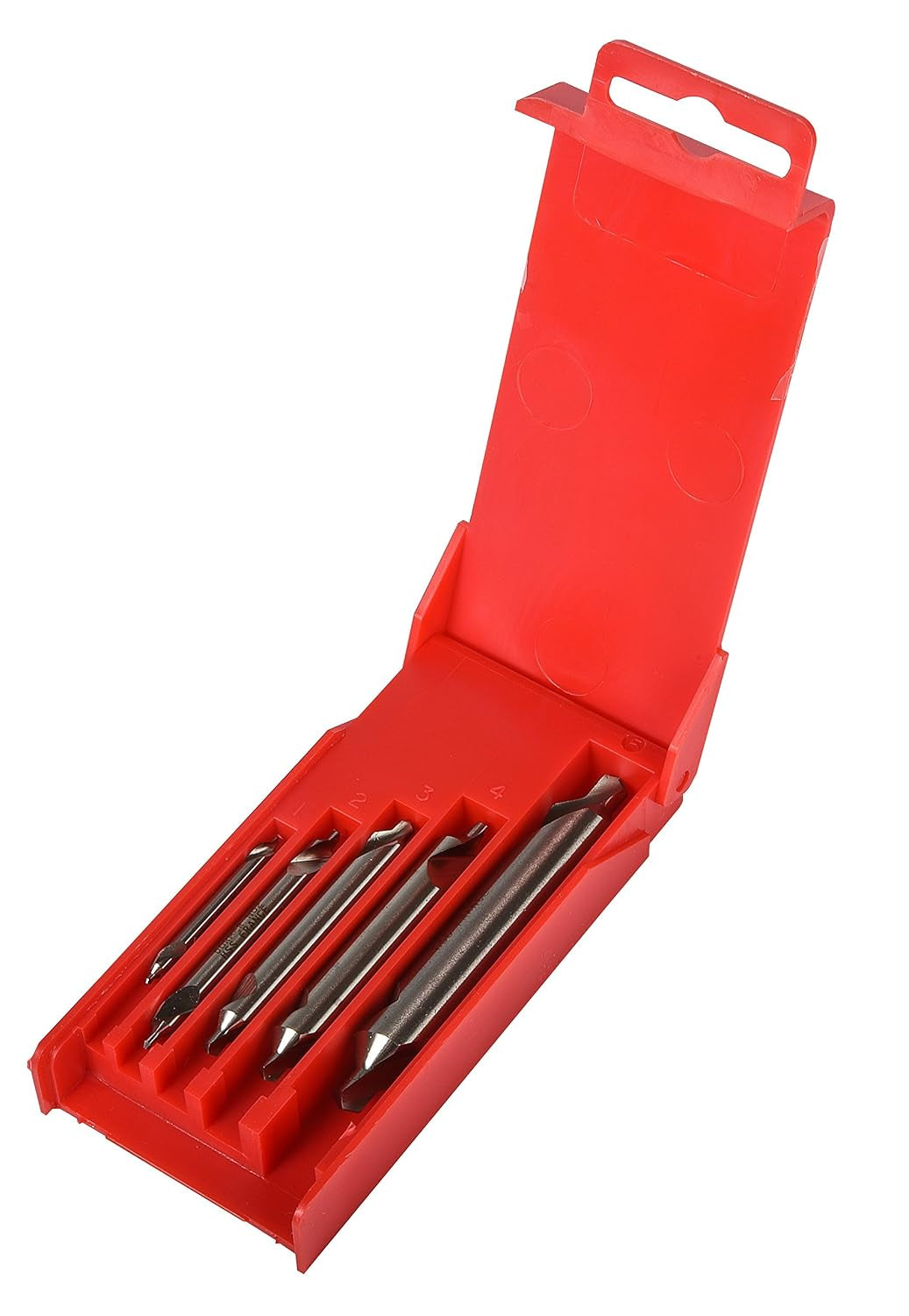 A221SET Centre Drill Set, #A221, Bright Coating, Cobalt High Speed Steel