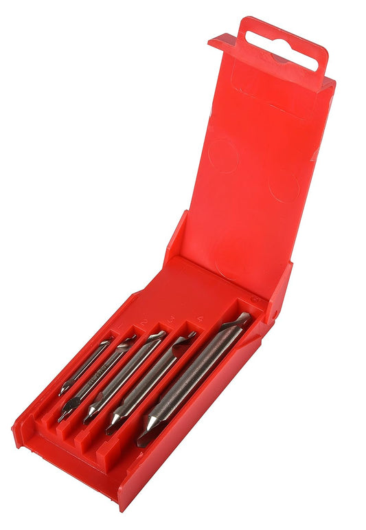 A221SET Centre Drill Set, #A221, Bright Coating, Cobalt High Speed Steel