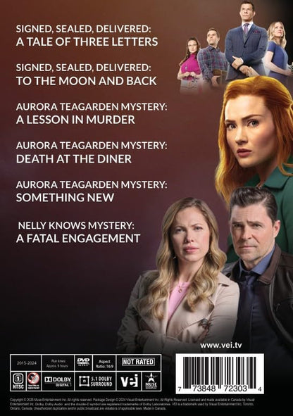 6 Mystery Movie Collection: Includes a Tale of Three Letters, to the Moon and Back, a Lesson in Murder, Death at the Diner, & More [DVD]