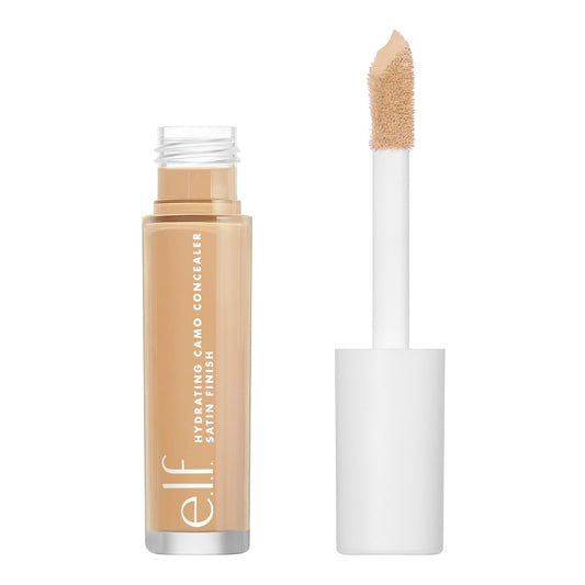 Hydrating Camo Concealer, Covers Blemishes & Under-Eye Circles, Full-Coverage & Delivers a Satin Finish, Vegan & Cruelty-Free, Tan Sand