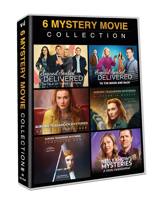 6 Mystery Movie Collection: Includes a Tale of Three Letters, to the Moon and Back, a Lesson in Murder, Death at the Diner, & More [DVD]